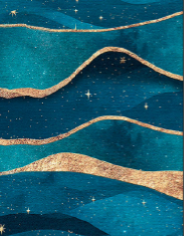 [13-5091-00] PAPEL MAG PARA REGALO 70X100 X10 5091 CIELO ORO