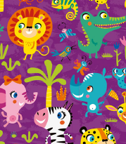 [13-5099-00] PAPEL MAG PARA REGALO 70X100 X10 5099 SAFARI