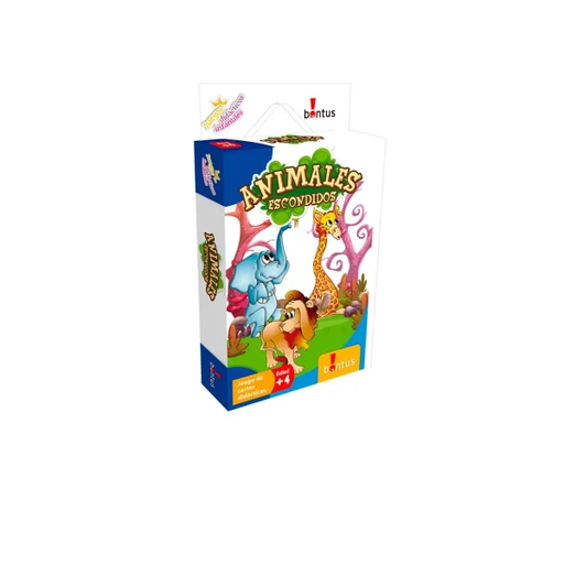 [336] JUEGO BONTUS CARTAS ANIMALES ESCONDIDOS