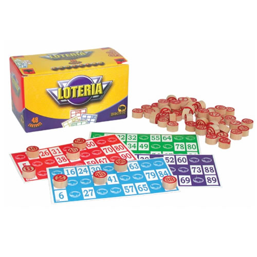 [BI1434] LOTERIA BISONTE 48 CARTONES 1434