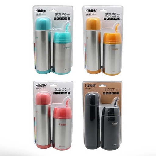 [255781] TERMO KEEP 500 ML + MATE VIAJERO PROMO!