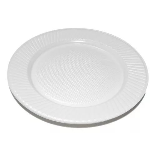 [06BCP21] PLATO REFORZADO BLANCO 21CM X50