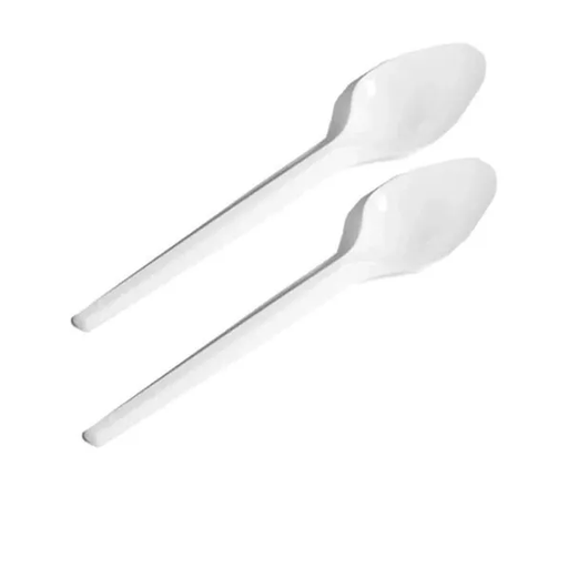 [CSPU] CUCHARAS PLASTICAS SUNDAE BLANCAS X1000 LIQUIDACION