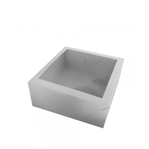 [CTMCV001] CAJA MULTIUSO CUADRADA CON VENTANA X25 25X25X10