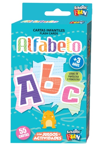[CL-111] CARTAS INFANTILES SCHOOL FUN ALFABETO