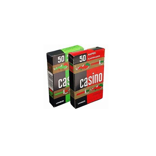 [104C] NAIPES CASINO ESTILO ESPAÑOL PLASTIFICADOS X 50