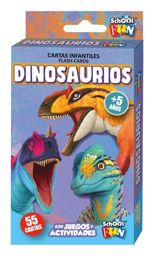 [CL-103] CARTAS INFANTILES SCHOOL FUN DINOSAURIOS