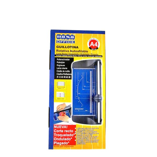 [01101 15] CIZALLA DASA OFFICE A4 ROTATIVA BASE METALICA