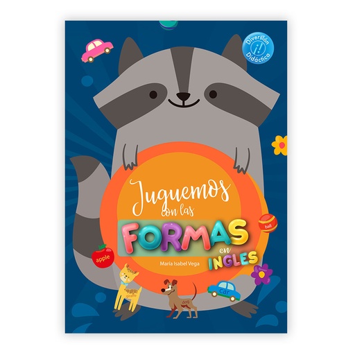 [6044] LIBRO SPLASH DIVERSION DIDACTICA JUEGUEMOS CON LAS FORMAS & INGLES