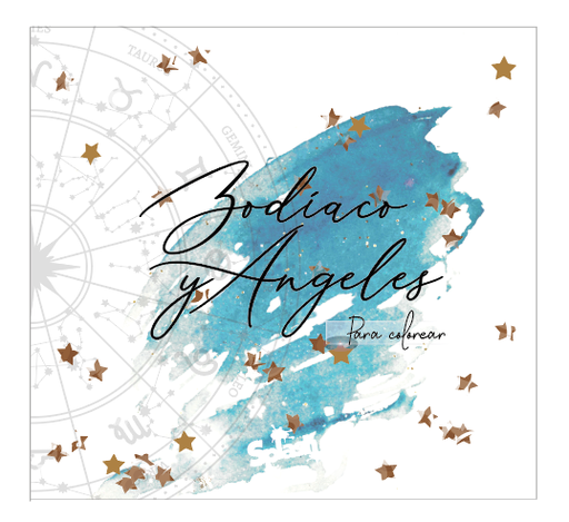 [1212] LIBRO PARA COLOREAR ZODIACO Y ANGELES