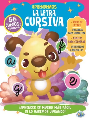 [BK-256] LIBRO BRAINY KIDS APRENDEMOS LA LETRA CURSIVA