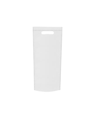 [PSR15217LLBLA] BOLSA TELA RIÑON CHICA 15X21X7CM BLANCO