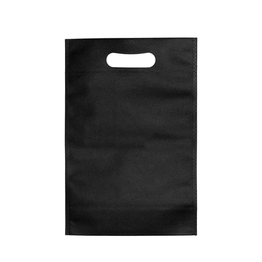 [PSR2230ALLNEG] BOLSA TELA RIÑON MEDIANA 22X30X10CM NEGRO