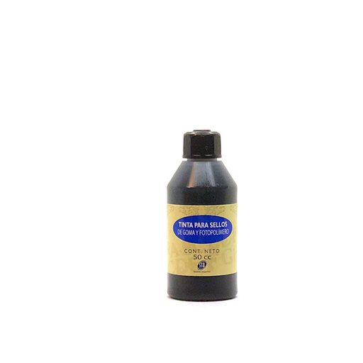 [301-02] TINTA STA PARA SELLOS DE GOMA 50CC NEGRO