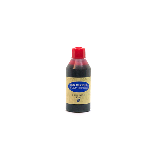 [301-02] TINTA STA PARA SELLOS DE GOMA 50CC ROJO