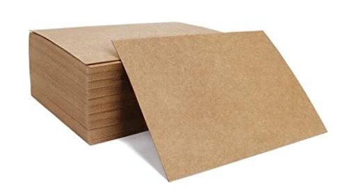 [TAMPER] TARJETA OPALINA Nº3 KRAFT MISIONERO X100 200G CON CAJA ACRILICA