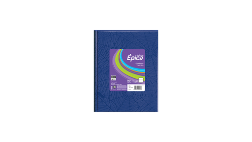 [105857] CUADERNO LEDESMA EPICA Nº3 ARAÑA TAPA DURA 100 HOJAS RAYADO AZUL
