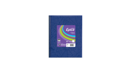 [105851] CUADERNO LEDESMA EPICA Nº3 ARAÑA TAPA DURA 48 HOJAS RAYADO AZUL