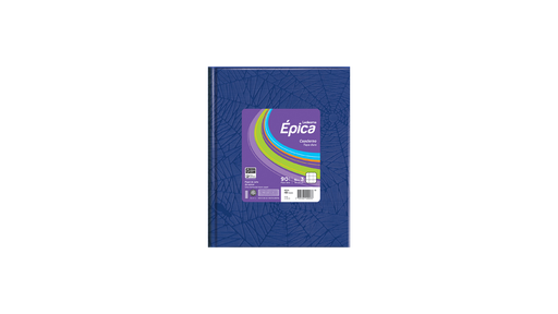 [105860] CUADERNO LEDESMA EPICA Nº3 ARAÑA TAPA DURA 48 HOJAS CUADRICULADO AZUL