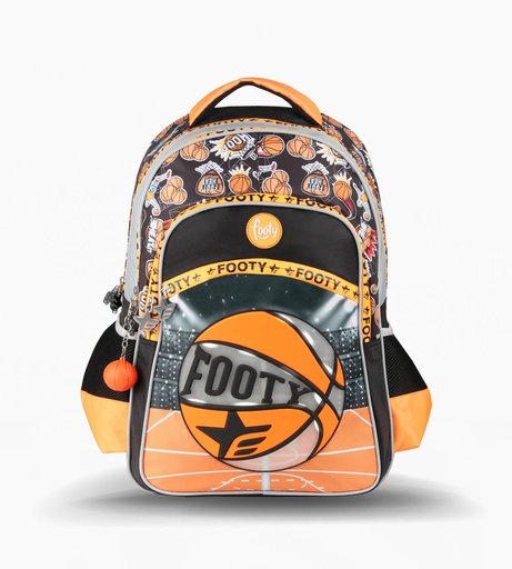 [F3253] MOCHILA FOOTY ESPALDA 18'' JUMP CON LED
