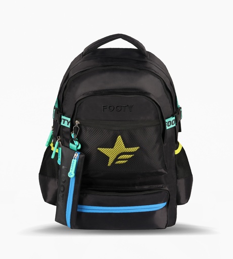 [F3083] MOCHILA FOOTY ESPALDA 18'' BIG KIDS STAR