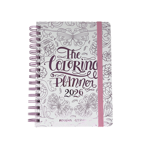 [1404178] AGENDA MOOVING 15X21 SV THE COLORING PLANNER BY CARPINTOS