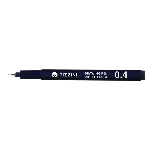 PUNTAS PIZZINI 0.4 NEGRO X1 DESCARTABLES