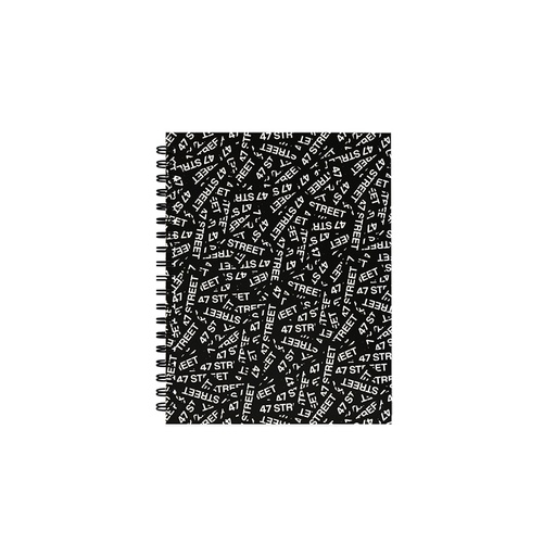[1205213] CUADERNO MOOVING TAPA DURA CON ESPIRAL 16X21 80H 47 STREET