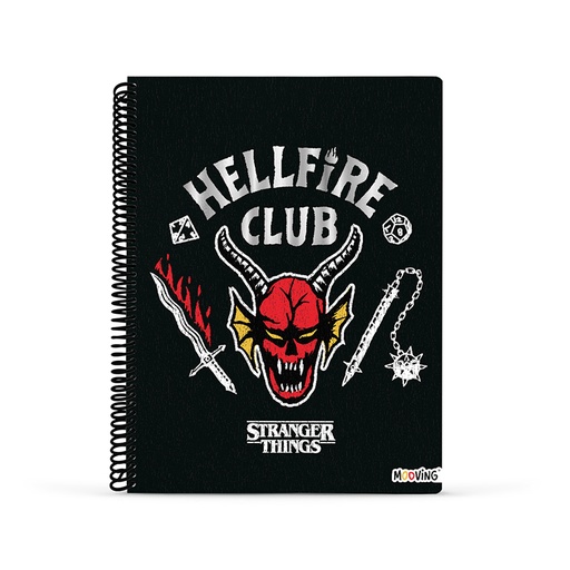 [1208246] CUADERNO MOOVING A4 UNIVERSITARIO 80H STRANGER THINGS