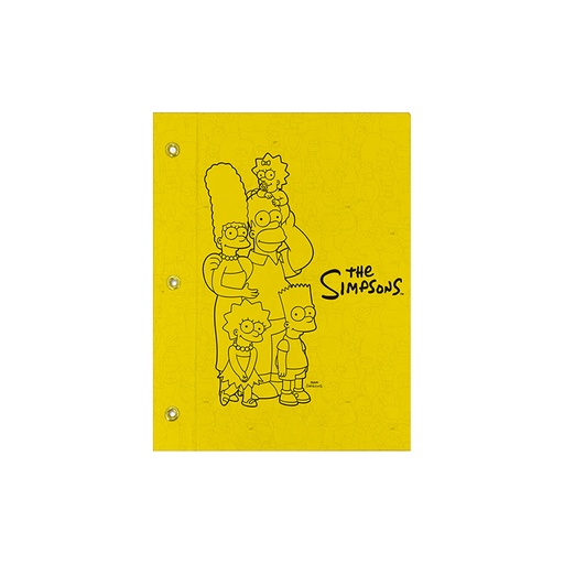 [1003196] CARPETA 2 TAPAS Nº3 MOOVING SIMPSONS