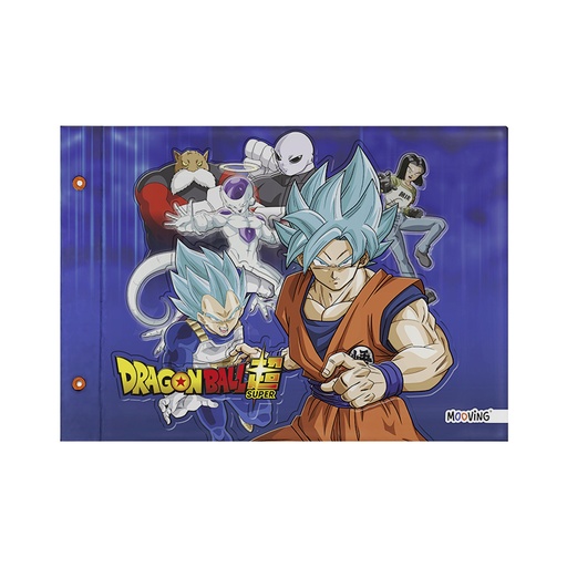 [1004218] CARPETA 2 TAPAS Nº5 MOOVING DRAGON BALL