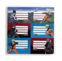 [1301243] ETIQUETAS MOOVING NARUTO 2PLANCHAS X6