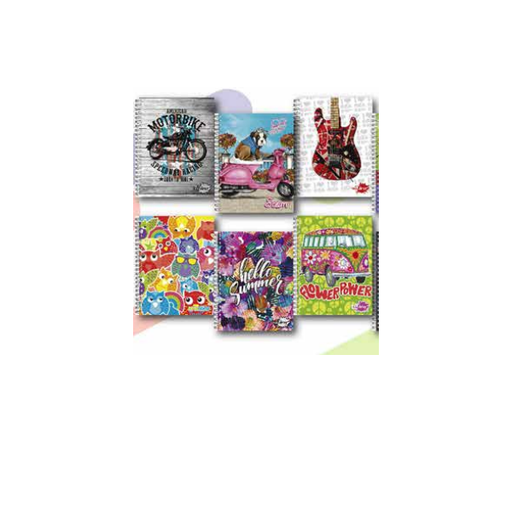 [566869] CUADERNO INKDROP TAPA DURA 10X15 MIX 6