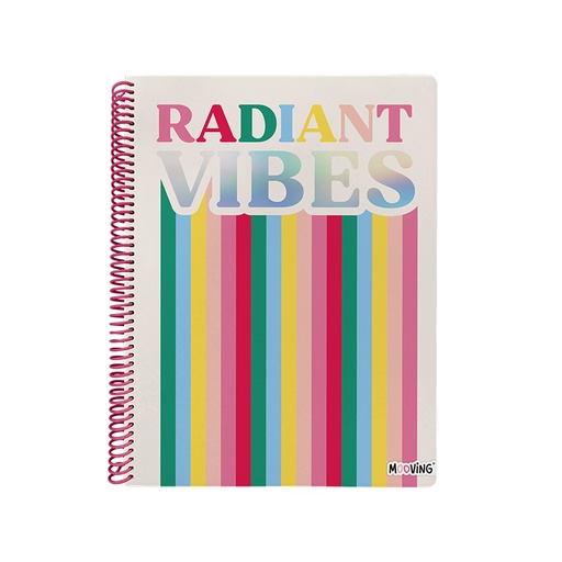 [1208251] CUADERNO MOOVING A4 UNIVERSITARIO 80H RAINBOW