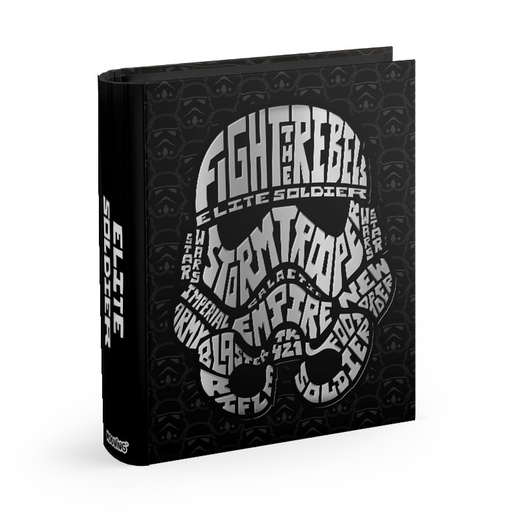 [1002245] CARPETA A4 2X40 MOOVING STAR WARS