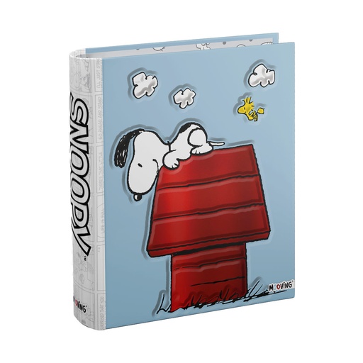 [1002134] CARPETA A4 2X40 MOOVING SNOOPY