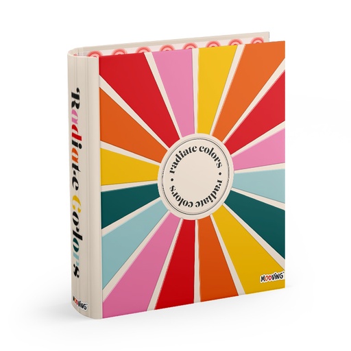 [1002251] CARPETA A4 2X40 MOOVING RAINBOW