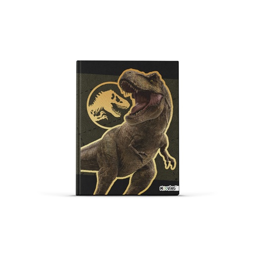 [1203232] CUADERNO MOOVING TAPA DURA 16X21 48H JURASSIC WORLD
