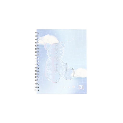 [1205136] CUADERNO MOOVING TAPA DURA CON ESPIRAL 16X21 80H COMO QUIERES