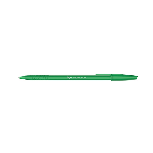 [SKC10-C50-004] BOLIGRAFO FILGO 024 STICK CLASICO 1.0 X 50 VERDE