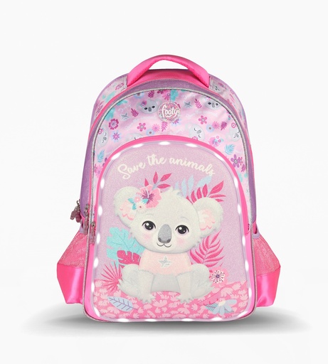 [F2303] MOCHILA FOOTY ESPALDA 18"  CON LED KOALA