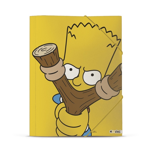 [1005196] CARPETA MOOVING 3 SOLAPAS OFICIO SIMPSONS