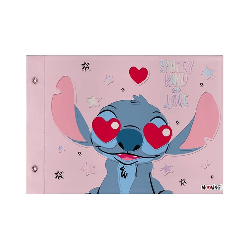 [1004244] CARPETA MOOVING Nº5 2 TAPAS STITCH