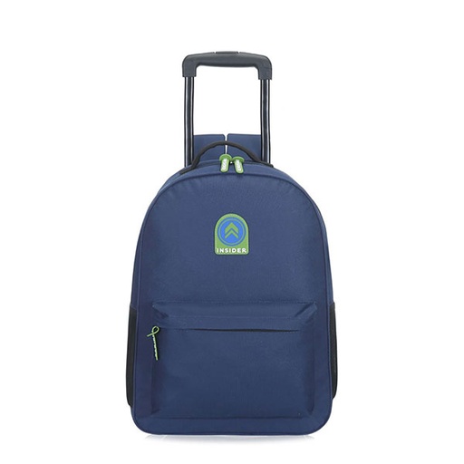 [16787] MOCHILA INSEDER CON CARRO AZUL