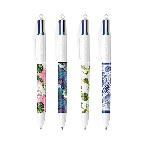 [517615] BOLIGRAFO BIC FLORA 4 COLORES X1