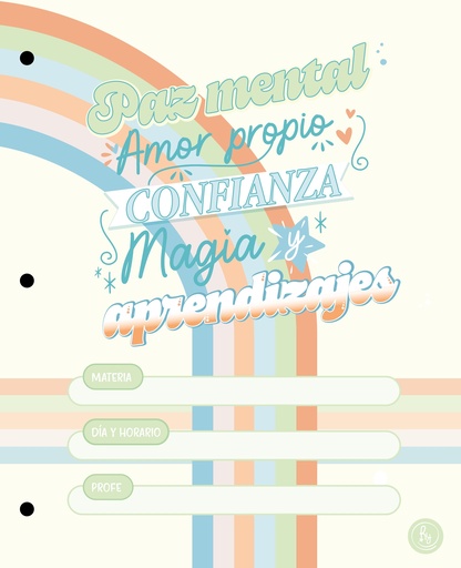 [1077] SEPARADOR ESCOLAR RY X6 MOTIVACION CREATIVA