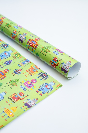 [0PH0389411] PAPEL MURESCO PARA FORRAR 50X70 X10 ROBOTITOS