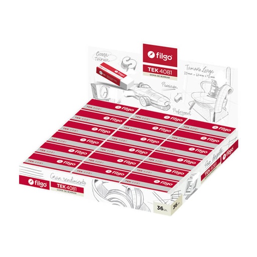 [ER4081-D36] GOMA FILGO TEK 4081 X36 LIQUIDACION!!!