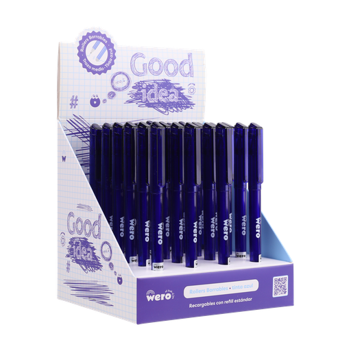 [WE3062] BOLIGRAFO WERO BORRABLE GOOD IDEA X24