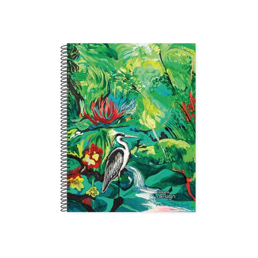 [106194] CUADERNO LEDESMA DESING CATALINA GUERRICO 22X29 84H CUADRICULADO
